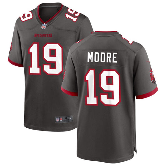 David Moore Tampa Bay Buccaneers Nike Alternate Game Jersey - Pewter