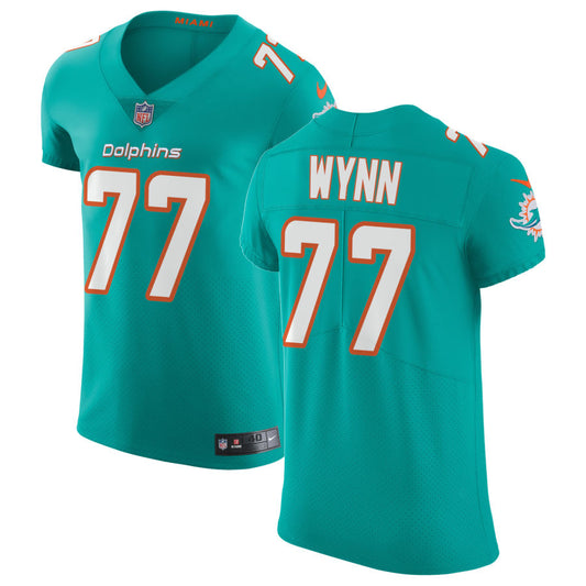 Isaiah Wynn Miami Dolphins Nike Vapor Untouchable Elite Jersey - Aqua