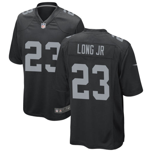 David Long Jr Las Vegas Raiders Nike Game Jersey - Black