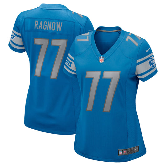 Frank Ragnow Detroit Lions Nike Women's Game Jersey - Blue