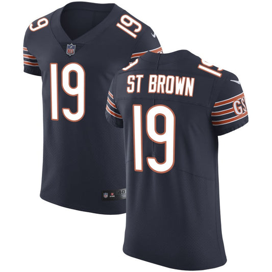 Equanimeous St Brown Chicago Bears Nike Vapor Untouchable Elite Jersey - Navy