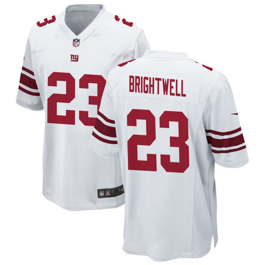 Gary Brightwell New York Giants Nike Game Jersey - White