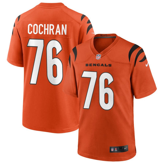 Devin Cochran Cincinnati Bengals Nike Alternate Game Jersey - Orange