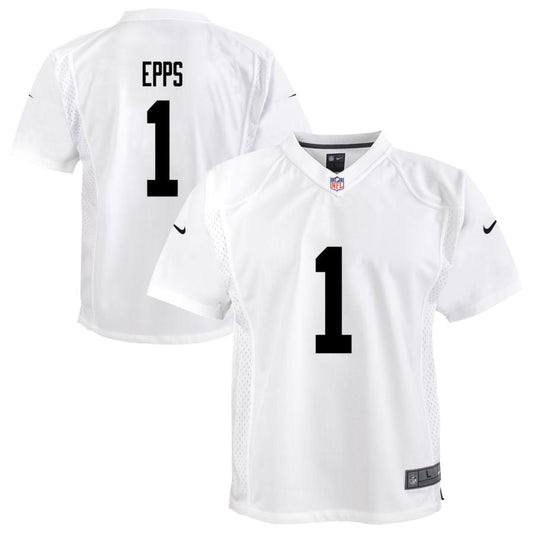 Marcus Epps Las Vegas Raiders Nike Youth Team Game Jersey - White