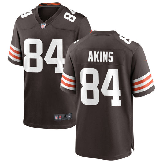 Jordan Akins Nike Cleveland Browns Game Jersey - Brown