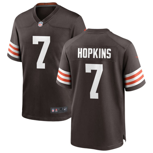Dustin Hopkins Nike Cleveland Browns Game Jersey - Brown