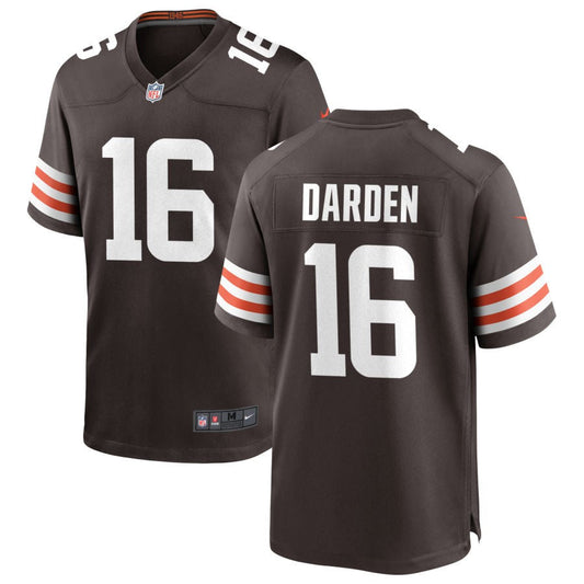 Jaelon Darden Nike Cleveland Browns Game Jersey - Brown