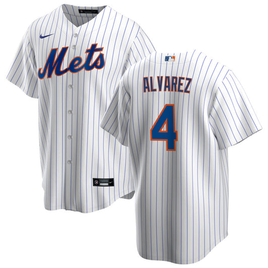 Francisco Alvarez New York Mets Nike Youth Home Replica Jersey - White