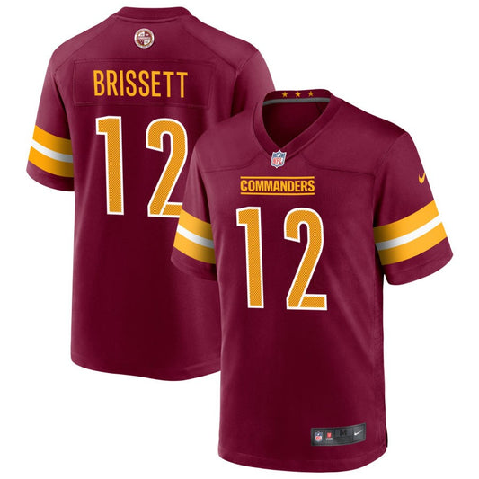 Jacoby Brissett Washington Commanders Nike Game Player Jersey - Burgundy