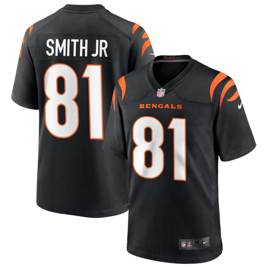 Irv Smith Jr Cincinnati Bengals Nike Youth Logo Game Jersey - Black