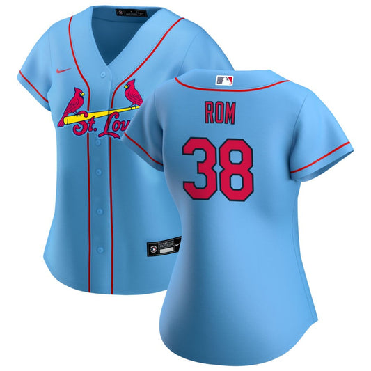 Drew Rom St. Louis Cardinals Nike Women's Alternate Replica Jersey - Blue