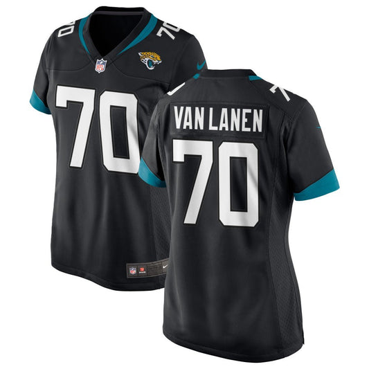 Cole Van Lanen Jacksonville Jaguars Nike Women's Jersey - Black