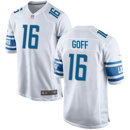 Jared Goff Detroit Lions Nike Game Jersey - White