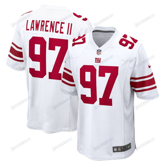 Dexter Lawrence II 97 New York Giants Men Game Jersey - White