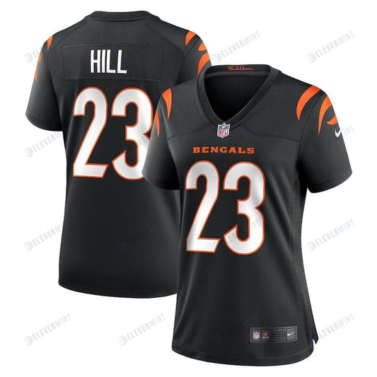 Daxton Hill 23 Cincinnati Bengals Women's Game Jersey - Black
