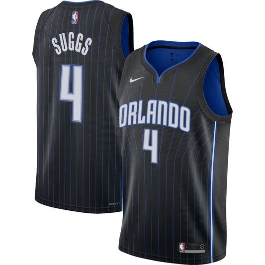 Jalen Suggs Orlando Magic Nike Youth 2021/22 Swingman Jersey - Icon Edition - Black