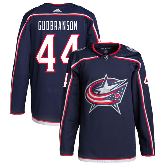 Erik Gudbranson Columbus Blue Jackets adidas Home Primegreen Authentic Pro Jersey - Navy