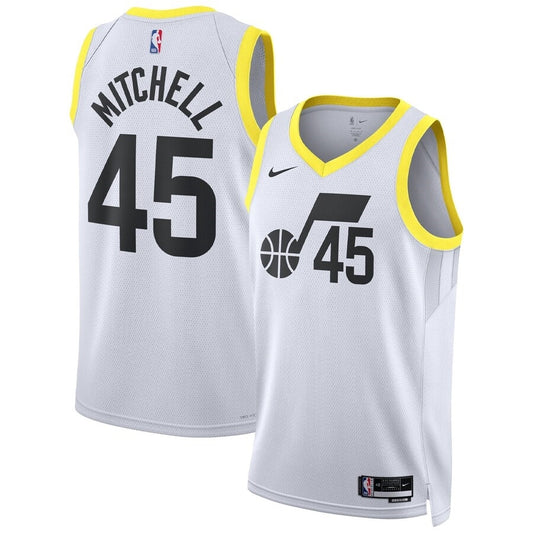 Donovan Mitchell Utah Jazz Nike Unisex Swingman Jersey - Association Edition - White