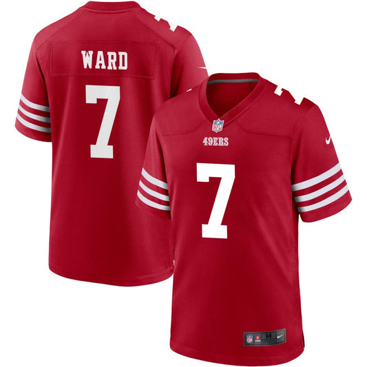 Charvarius Ward San Francisco 49ers Nike Youth Game Jersey - Scarlet