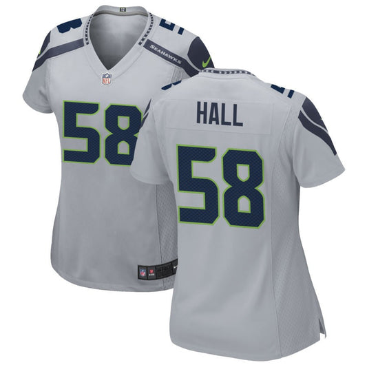 Derick Hall Seattle Seahawks Nike Women's Alternate Game Jersey - Gray