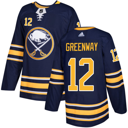 Jordan Greenway Buffalo Sabres adidas Authentic Jersey - Navy