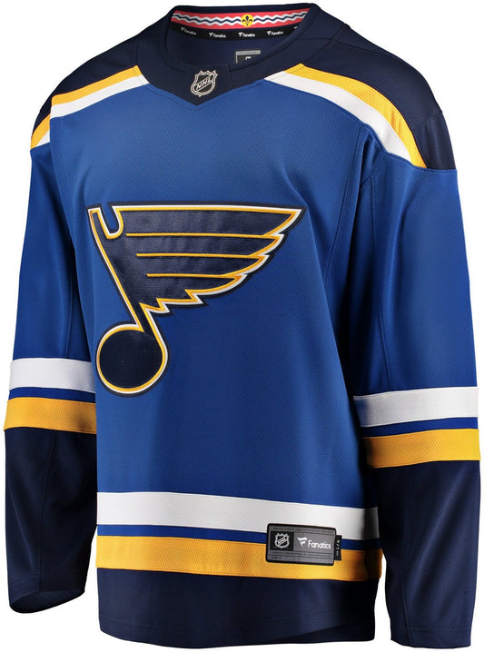 Majestic Men's St. Louis Blues Breakaway Blank Team Jersey