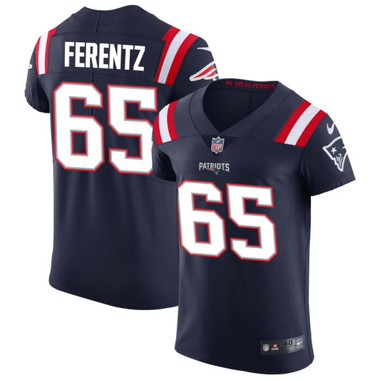 James Ferentz New England Patriots Nike Vapor Elite Jersey - Navy