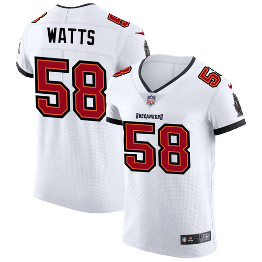 Markees Watts Tampa Bay Buccaneers Nike Vapor Elite Jersey - White