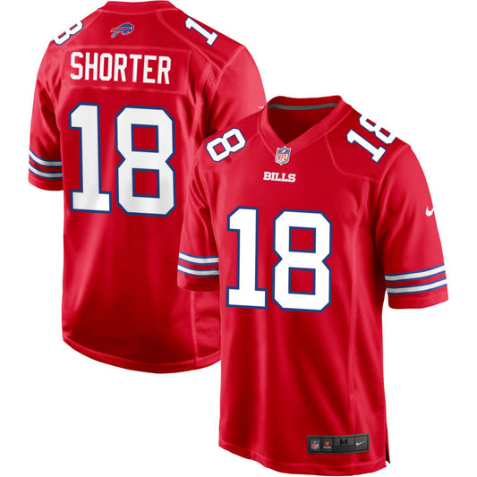 Justin Shorter Buffalo Bills Nike Alternate Game Jersey - Red