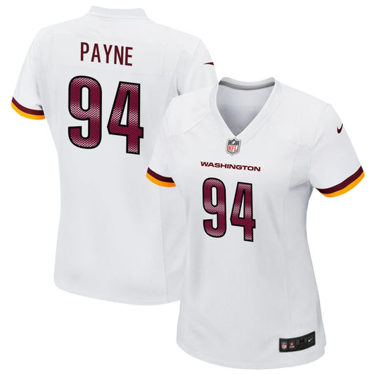 Daron Payne Washington Commanders Nike Women's Game Player Jersey - White