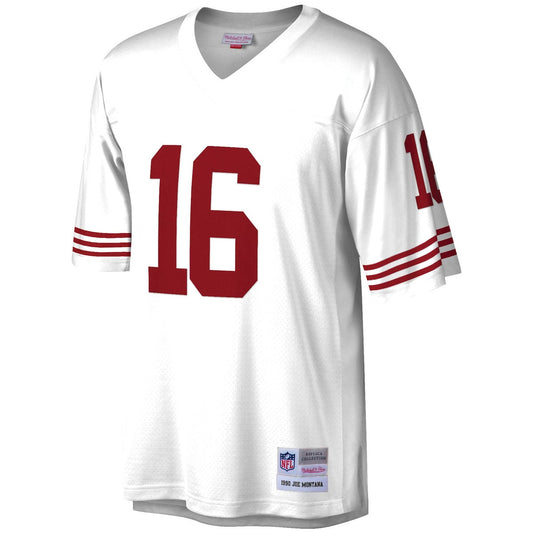 Men's Joe Montana Mitchell & Ness 49ers Legacy Replica Jersey - White