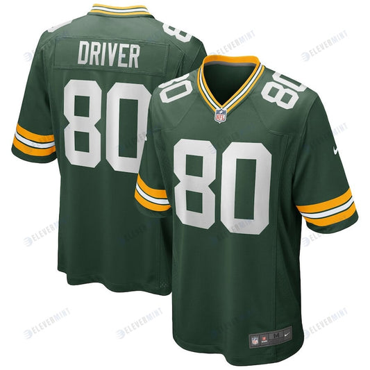Donald Driver 80 Green Bay Packers Men Game Retired Jersey - Green
