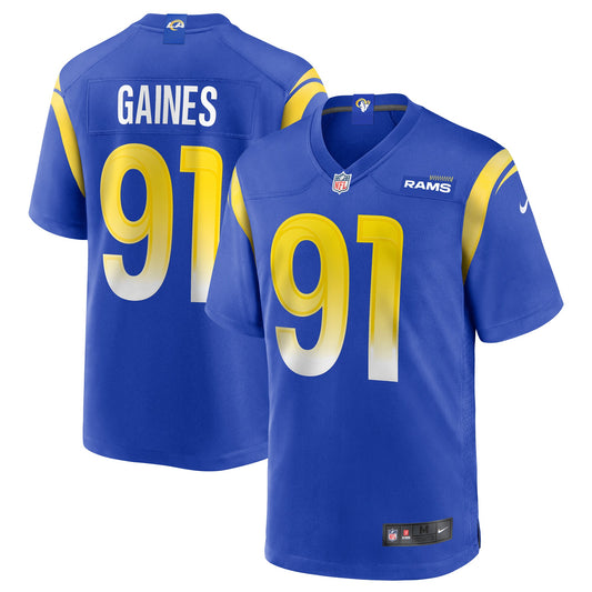 Greg Gaines Los Angeles Rams Nike Game Jersey - Royal