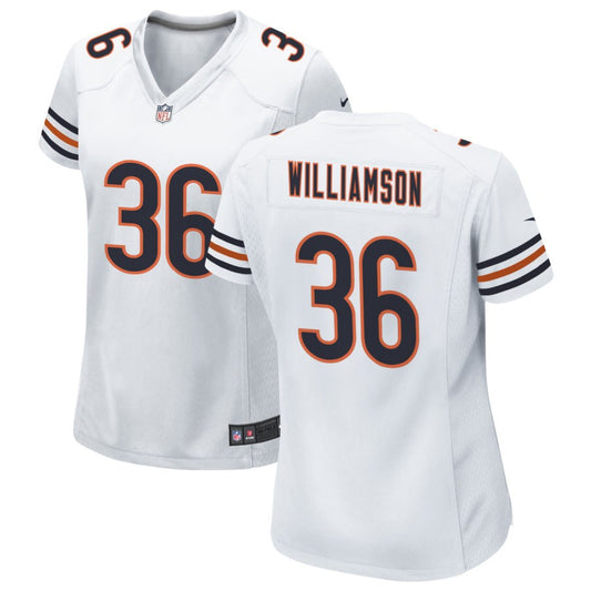 Kendall Williamson Chicago Bears Nike Women's Game Jersey - White