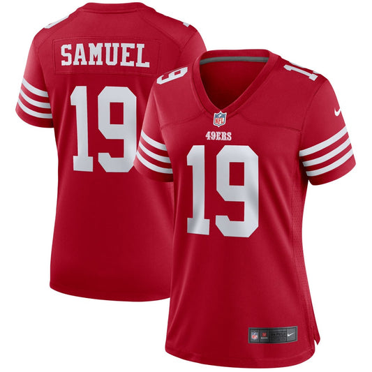 Deebo Samuel San Francisco 49ers Nike Women's Player Game Jersey - Scarlet