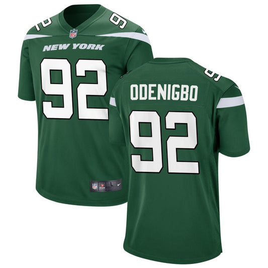 Ifeadi Odenigbo New York Jets Nike Youth Game Jersey - Gotham Green
