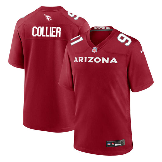 L.J. Collier Arizona Cardinals Nike Game Jersey - Cardinal