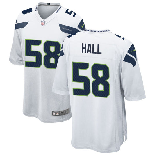Derick Hall Seattle Seahawks Nike Game Jersey - White