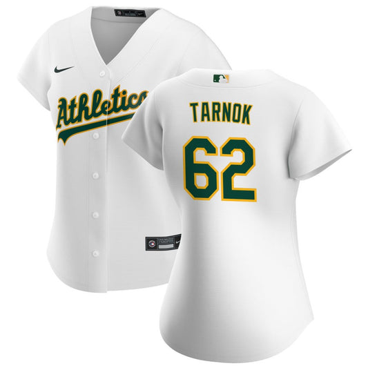 Freddy Tarnok Oakland Athletics Nike Women's Home Replica Jersey - White