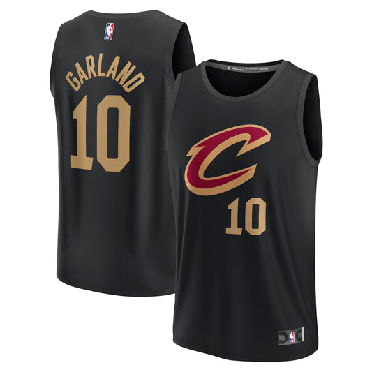 Darius Garland Cleveland Cavaliers Fanatics Branded Youth Fast Break Player Jersey - Statement Edition - Black