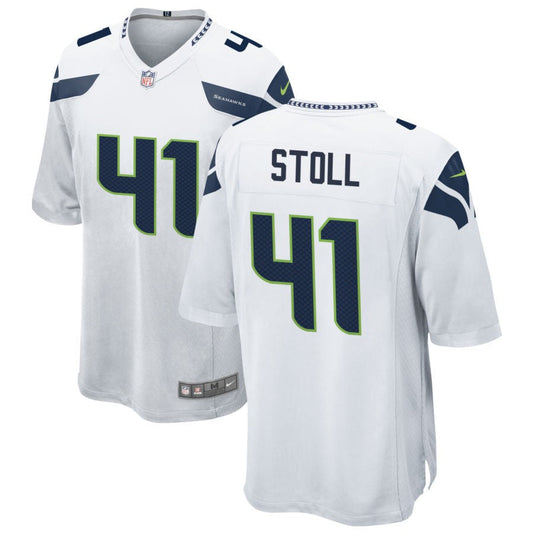Chris Stoll Seattle Seahawks Nike Game Jersey - White