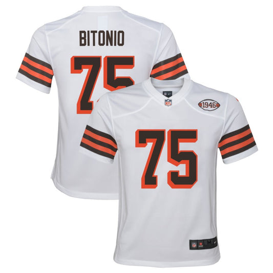 Joel Bitonio Cleveland Browns Nike Youth Alternate Jersey - White