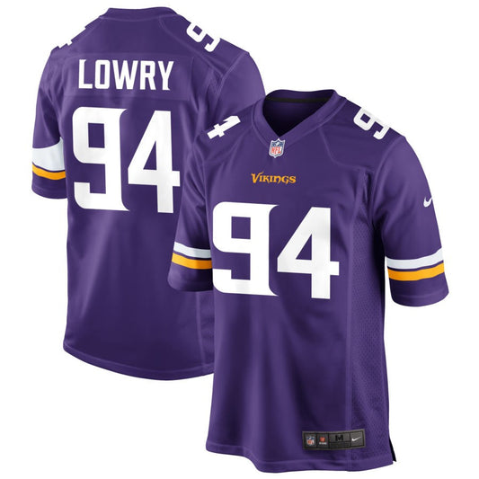 Dean Lowry Minnesota Vikings Nike Game Jersey - Purple
