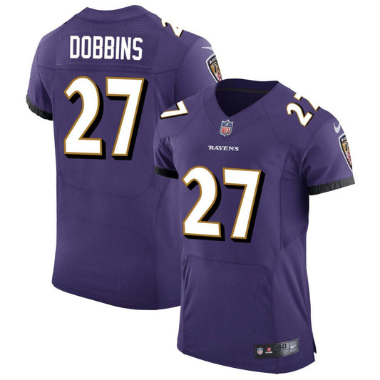 J.K. Dobbins Baltimore Ravens Nike Speed Machine Elite Jersey - Purple