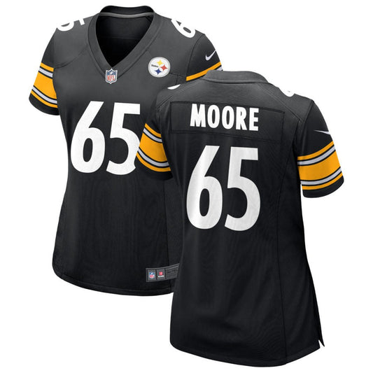 Dan Moore Pittsburgh Steelers Nike Women's Game Jersey - Black
