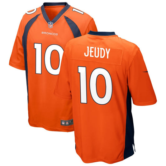 Jerry Jeudy Denver Broncos Nike Game Jersey - Orange