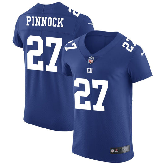Jason Pinnock New York Giants Nike Vapor Untouchable Elite Jersey - Royal