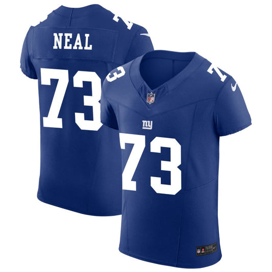 Evan Neal New York Giants Nike Vapor F.U.S.E. Elite Jersey - Royal