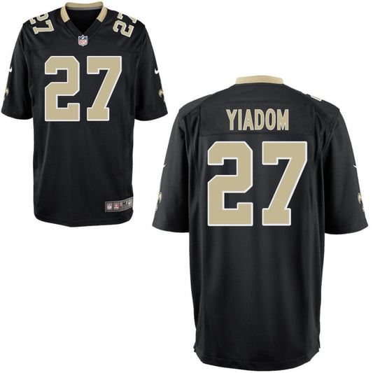 Isaac Yiadom New Orleans Saints Nike Youth Game Jersey - Black