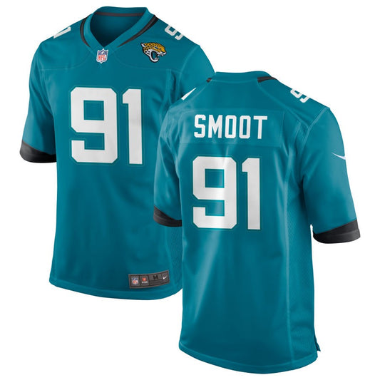 Dawuane Smoot Jacksonville Jaguars Nike Alternate Game Jersey - Teal